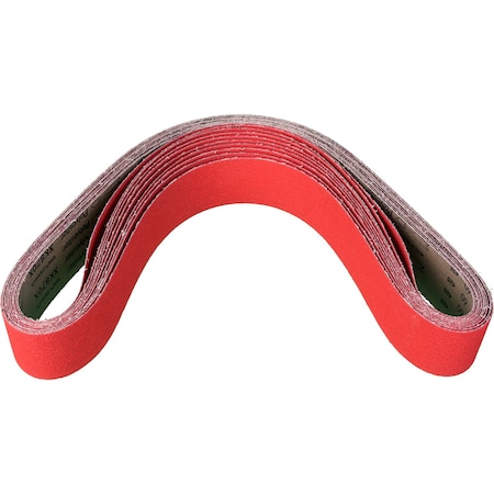 Pferd Tools Coated Belt, Co-Cool, 2-1/2"x60", 60 Grit, 2-1/2" W, 60" L, Coated, Ceramic Oxide, 60 Grit 49618